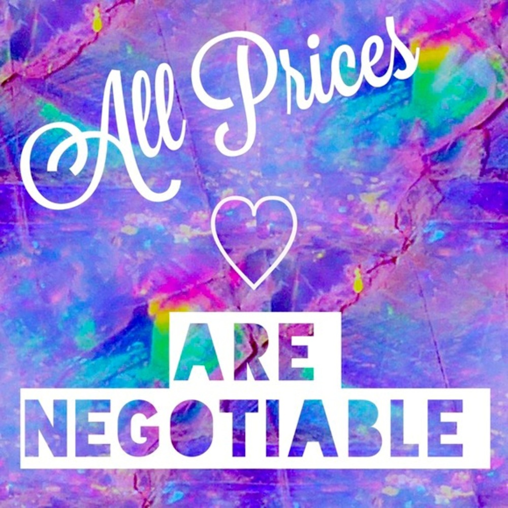 Reasonable offers accepted